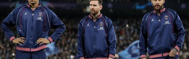 梅西内少回撤难解中场失控 巴黎三叉戟该怎么用？