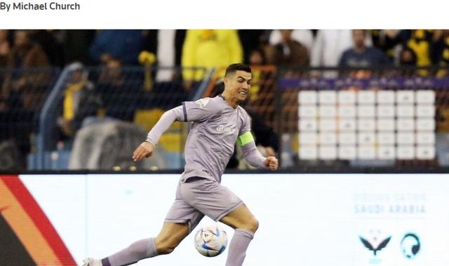 开云体育网站-路透社借C罗加盟说事:这是中超没落的又一象征