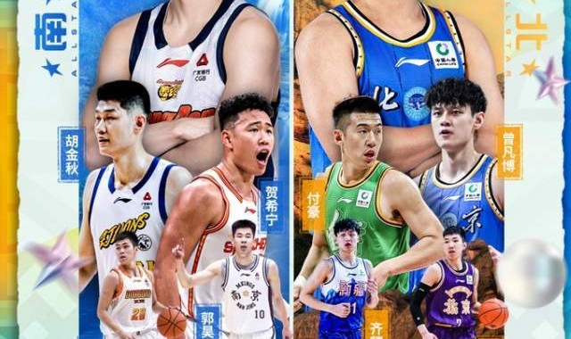 开云体育电脑版-惊不惊喜？CBA全明星首发阵容公布，广东1人，辽宁1人，北京队2人